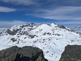 Innevamento migliore verso Orsiera e Gavia