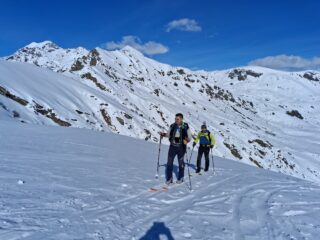 Arrivo in cima