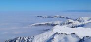 Mare di nebbia sulla pianura