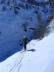 Passaggio giusto nel ruscello