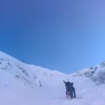 In mezzo al canale neve che non sfonda 