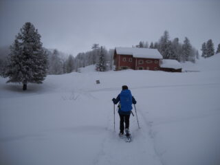 arrivo al rifugio