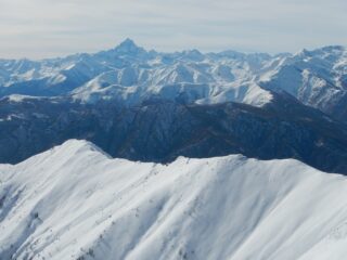 vista verso il Monviso