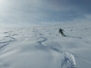 discesa su bella neve