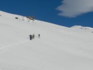 si intravvede l'anticima della Punta Sbaron