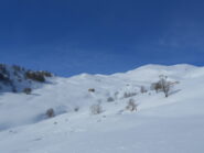 La conca verso le Trucche delle Pré