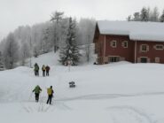arrivo al rifugio
