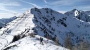  Tratto dal Cimon di Bolentina verso croce di q. 2400m.