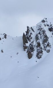 Colle della Tour della Tza vista dalla Charmontane 