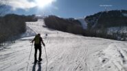 Risalita sulle piste attulmente aperte solo nei weekend. 