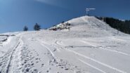 Tratto di salita verso cima della Pigna. 