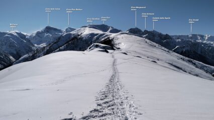  Traversiamo verso Cima Gardiola.