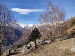 Uno sguardo verso la val Bognanco 