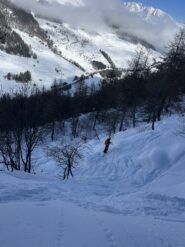 Qualche tratto ripido nel bosco