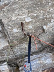 Sosta finale di calata