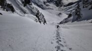Parte finale a piedi 