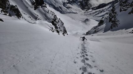 Parte finale a piedi 