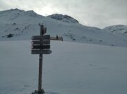 Poco prima del lago sotto il passo