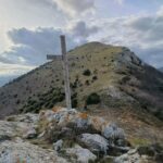 Il Monte Pesalto dalla Rocca dell' Uomo (m.557)