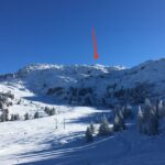 La cima vista da Super Collet