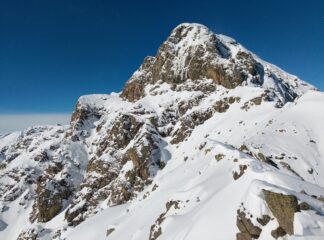 Inizio della cresta che porta al Colle del Limbo