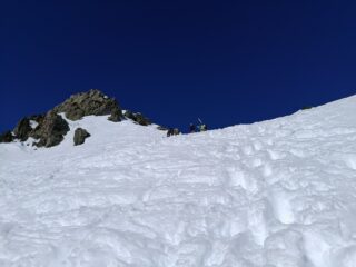Verso la parte alpinistica 