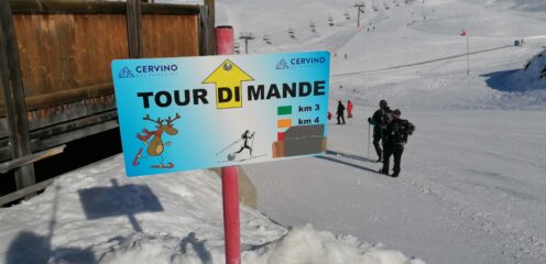 Partenza dell'anello