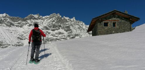 Arrivo all'alpe Verser