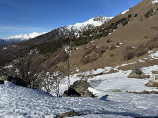 Tratto basso. Ormai quasi senza neve