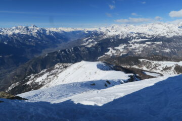 la cresta dalla cima