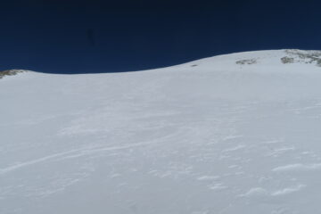 neve bella e sicura per la discesa evitando le zone con il ghiaccio