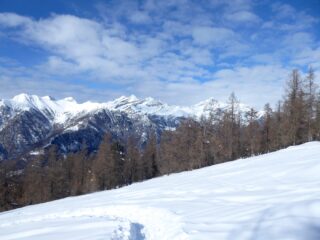 Panorama verso Dame e Mont Nery.