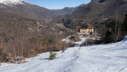 Arrivo agli Aimoni
