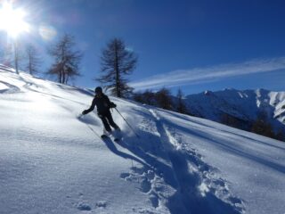 Anche qui neve bellissima