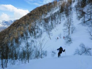 Verso il valloncello finale