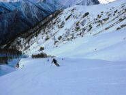Verso la fine del pendio