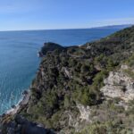 Vista delle costa dela Sentiero del Pellegrino