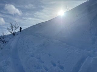 salendo al passo della Manina