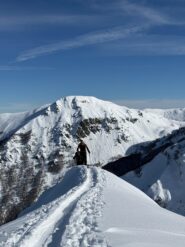 Cresta verso cima Verzera
