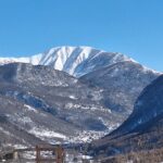 L'estetico versante NO della Curbasiri, visto qualche giorno prima dal Fort Moutin