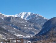 L'estetico versante NO della Curbasiri, visto qualche giorno prima dal Fort Moutin