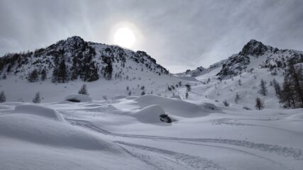 Il vallone del colle Clochotte