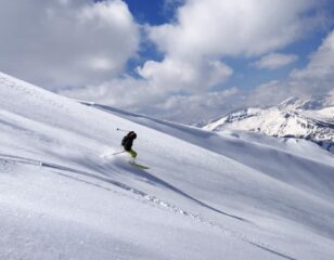Neve ancora migliore nella parte mediana
