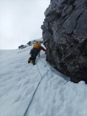 Partenza L4, forse dovevo traversare prima ma va bene lo stessooo