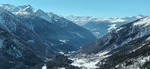 Panorama sulla bassa Valpelline