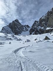 Gran neve nelle ciaplere sotto la Venezia
