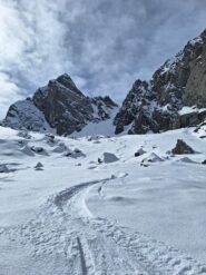 Gran neve nelle ciaplere sotto la Venezia