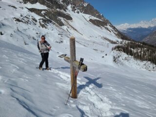 Alla Croce, circa 2290 m.