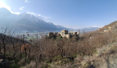 Vista dal sentiero del Castello di Quart