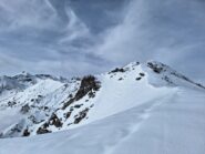 Verso la prima anticima